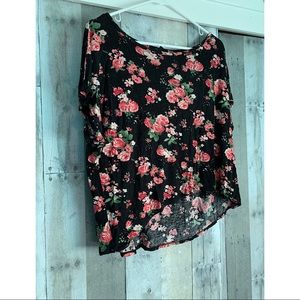Forever 21 Floral Crop Top